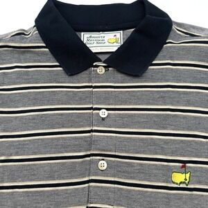 Augusta National Golf Shop Men's Short Sleeve‎ Multicolor M Masters Golf Polo